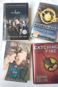 YA twilight divergent catching fire fault in stars